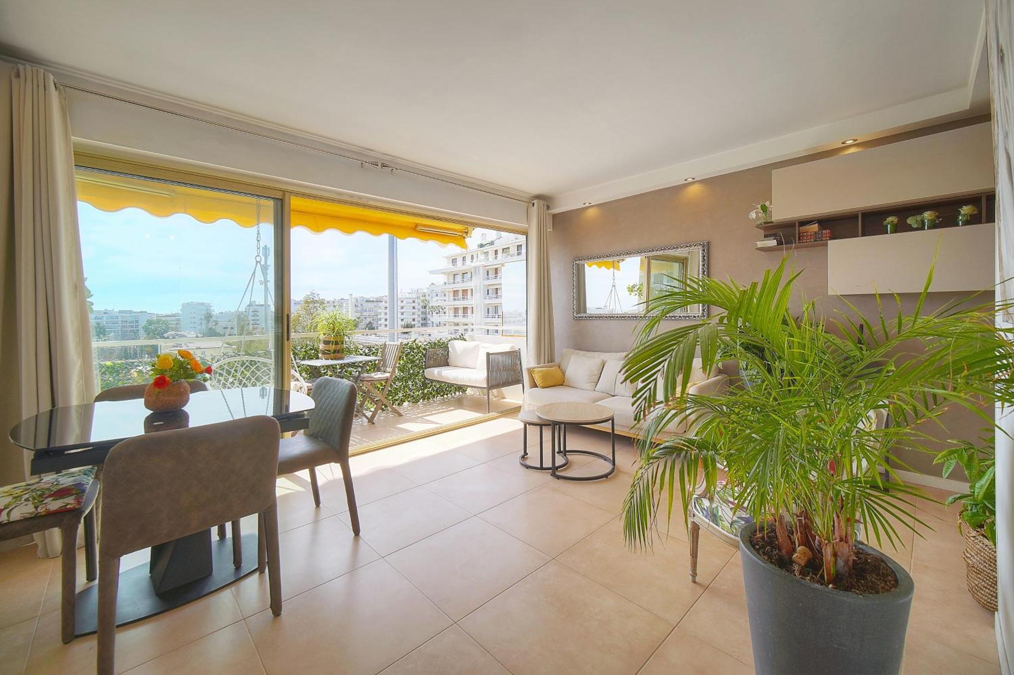 Frgk "Etoile Du Sud Terrasse Vue Mer Palm Beach" Канни Екстер'єр фото