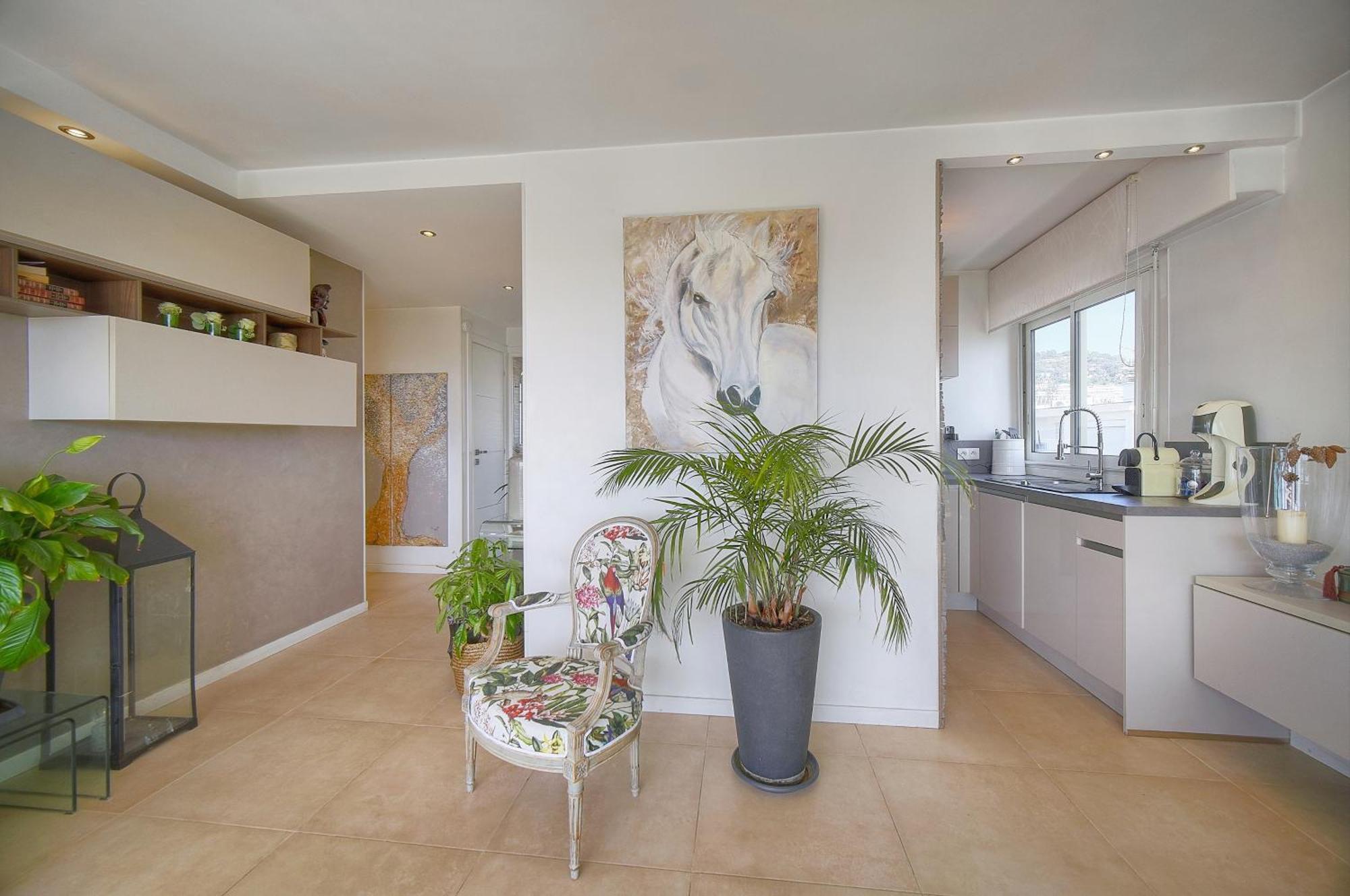 Frgk "Etoile Du Sud Terrasse Vue Mer Palm Beach" Канни Екстер'єр фото